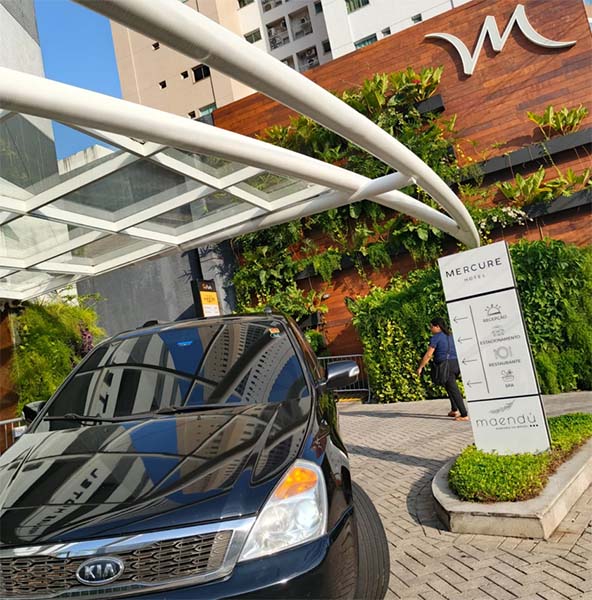 SUV blindada da Executive Service BH disponível para aluguel sem motorista em Belo Horizonte